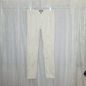 Like New Chaps Distressed Cream White Skinny Jeans Sz5